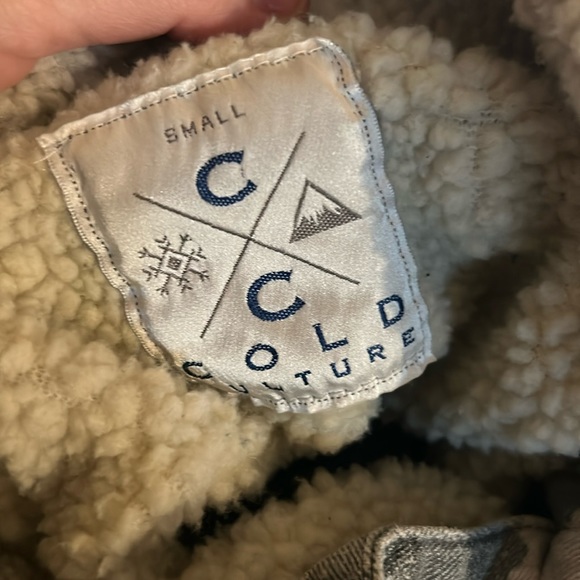 COLD CULTURE, camo, faux shearling jacket!! - Picture 11 of 13